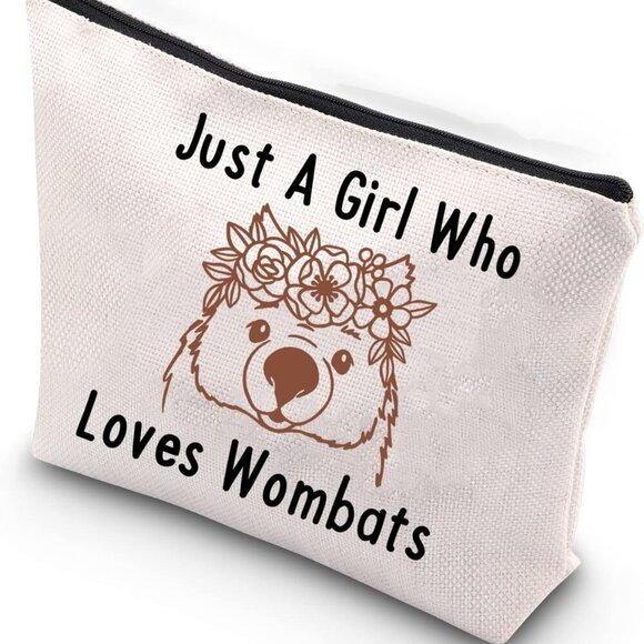 Other - Wombat Lover Gift Wombat Cosmetic Makeup Bag Who Loves Wombats Travel Zipper Pou
